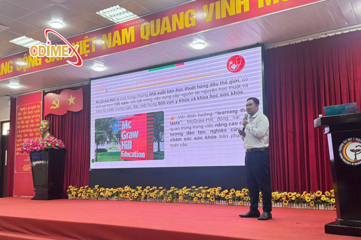 Phần trình bày chuyên đề AccessMedicine của CDIMEX